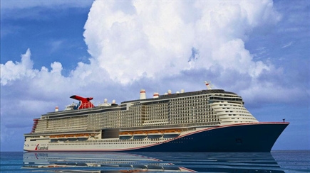 Carnival Corporation orders fifth Excel-class cruise ship for Carnival Cruise Line
