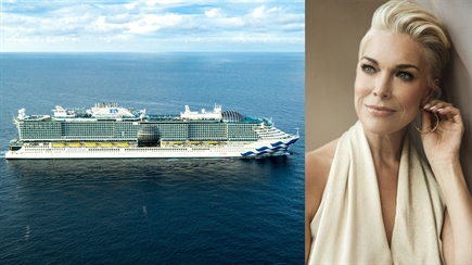 Princess Cruises name Hannah Waddingham as godmother of Sun Princess