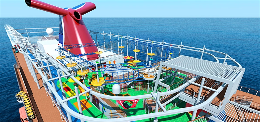 Carnival Vista to offer various industry firsts