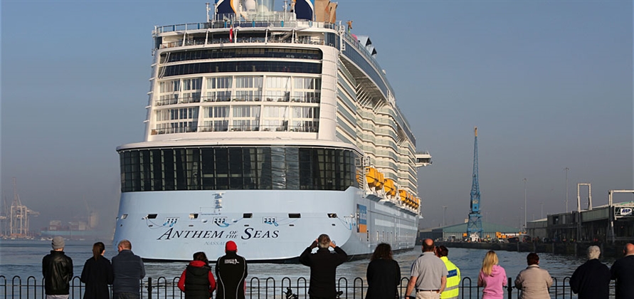 Anthem of the Seas arrives in new Southampton homeport