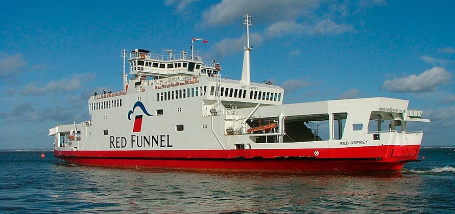 Red Funnel records 5.4% rise in passengers on ferries