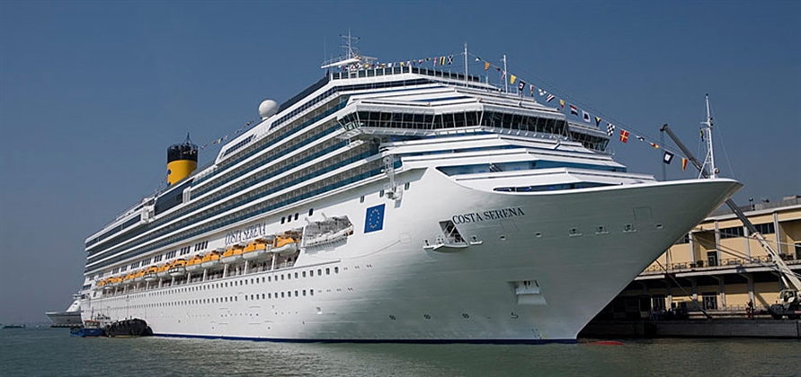 Costa Serena makes debut at new Shanghai homeport in China