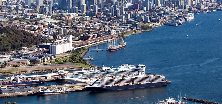 Westerdam opens the 2015 cruise season at the Port of Seattle