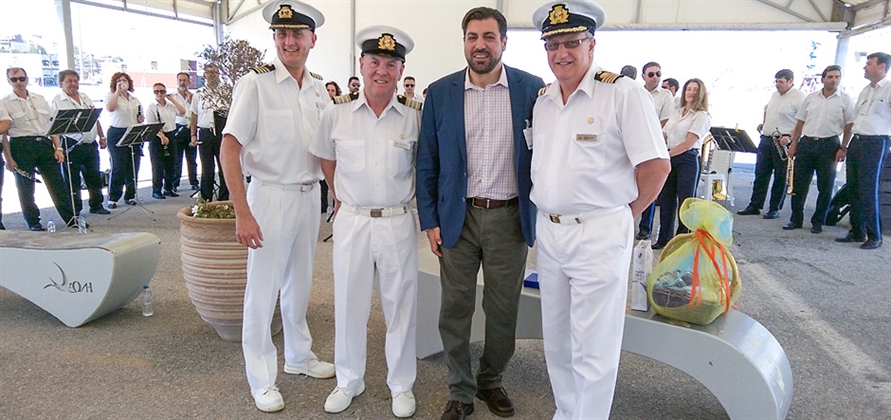 Heraklion welcomes maiden calls from two cruise ships