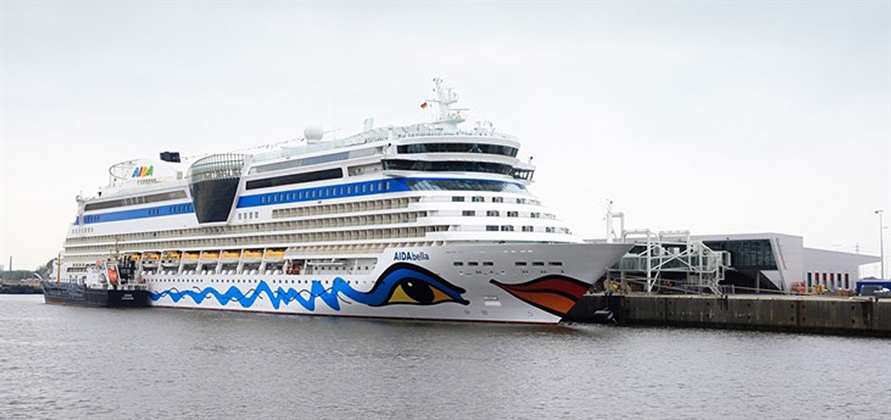 New Hamburg terminal welcomes first cruise ship