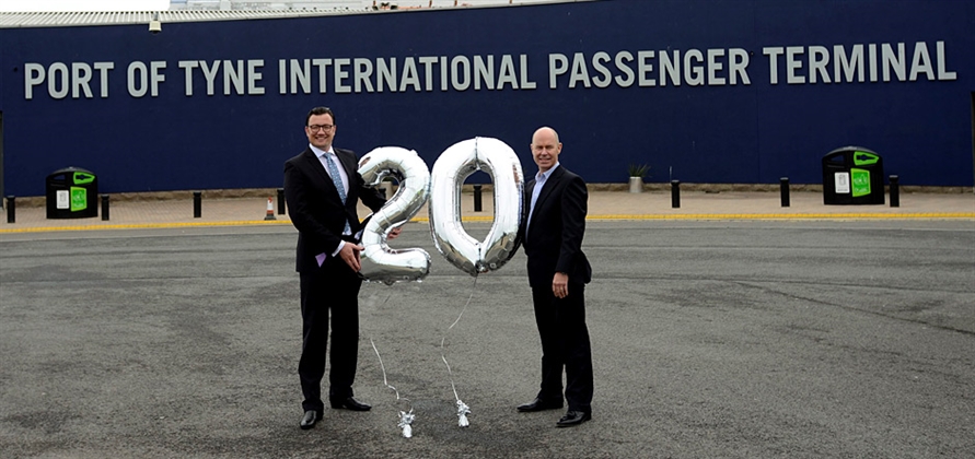 DFDS Seaways marks 20 years of sailing from the Port of Tyne