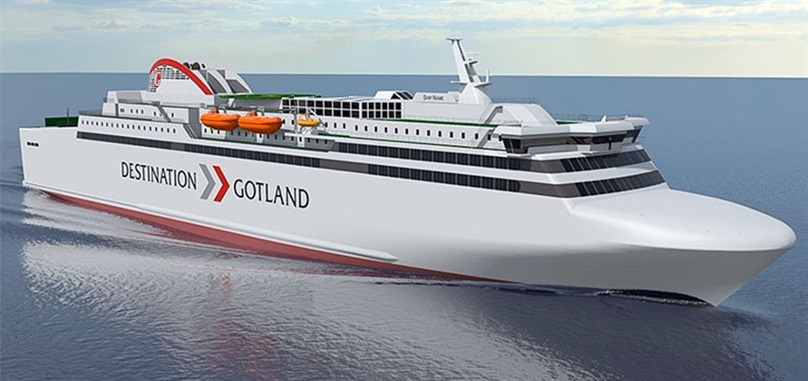 Rederi AB Gotland orders second LNG ro-pax ferry