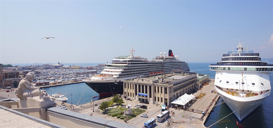 Trieste Terminal Passeggeri handles first simultaneous ship calls