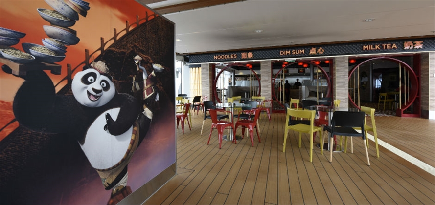 DreamWorks opens first Kung Fu Panda restaurant on Quantum