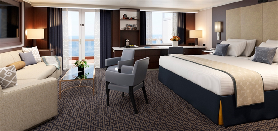 Holland America to enhance suite accommodation