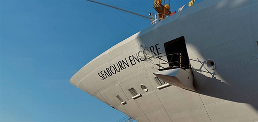 Seabourn celebrates Seabourn Encore float out in Italy