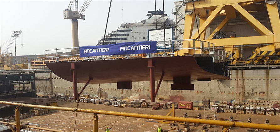 Fincantieri lays keel for Carnival’s second Vista-class ship