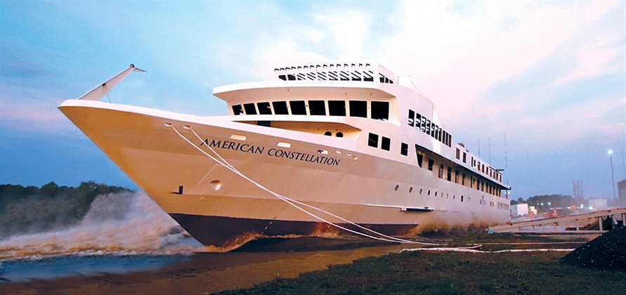 American Constellation launches nine weeks early