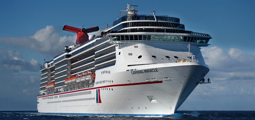 Carnival Miracle to offer Alaska roundtrip in 2017