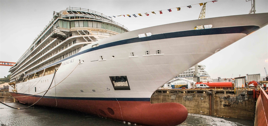 Fincantieri delivers Viking Sky at Ancona yard in Italy