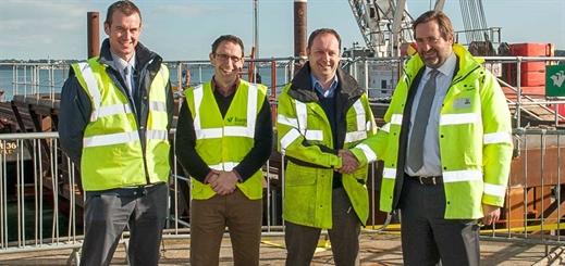 Poole Harbour starts building new £10 million pier