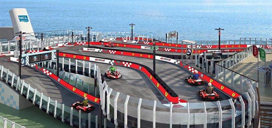 Scuderia Ferrari Watches to sponsor Norwegian Joy race track
