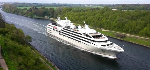 Port of Kiel welcomes Le Soléal for the first time