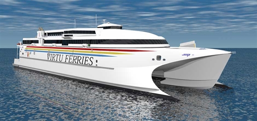 MTU to supply engines for Virtu Ferries' new high-speed ferry