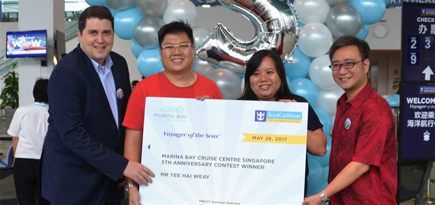 Marina Bay Cruise Centre Singapore celebrates fifth anniversary