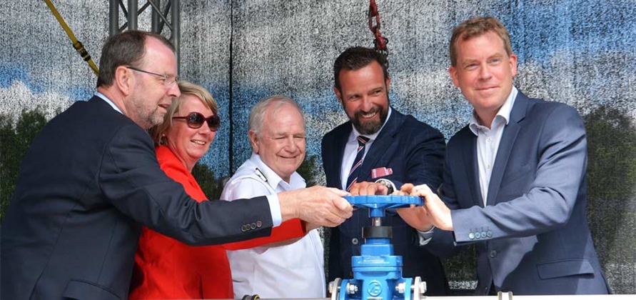 Port of Kiel opens new wastewater facility at Ostseekai Cruise Terminal