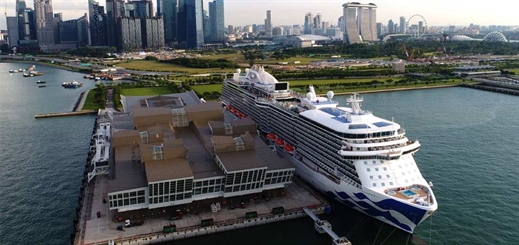 Majestic Princess makes maiden call to Penang and Singapore