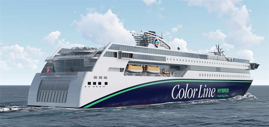 Rolls-Royce engines to power new hybrid ferry for Color Line