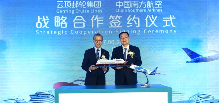 Genting Cruise Lines and China Southern Airlines sign fly-cruise deal