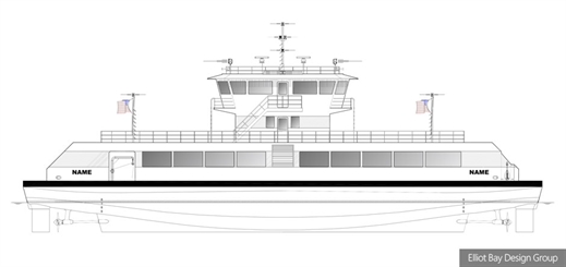 Elliott Bay Design Group and Blount Boats to build new NYC ferry