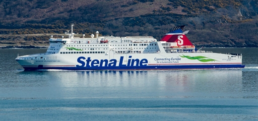 Stena Line records 4% rise in passenger numbers on Belfast routes