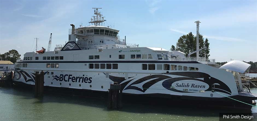 Salish Raven to start service for BC Ferries on 3 August 2017