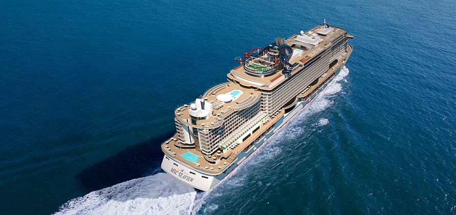 Fincantieri and MSC Cruises celebrate float out of MSC Seaview