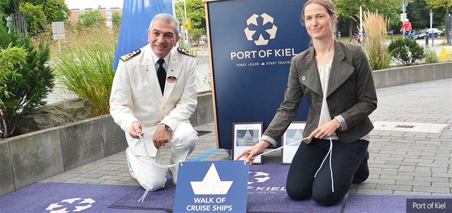Port of Kiel chalks up 350th call by an MSC cruise ship