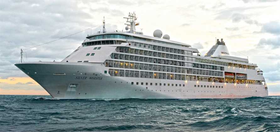 Silversea to refit Silver Wind and Silver Whisper in December