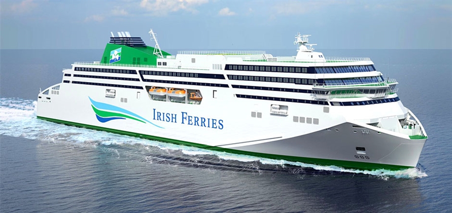 Irish Ferries to christen new cruise ferry W.B. Yeats