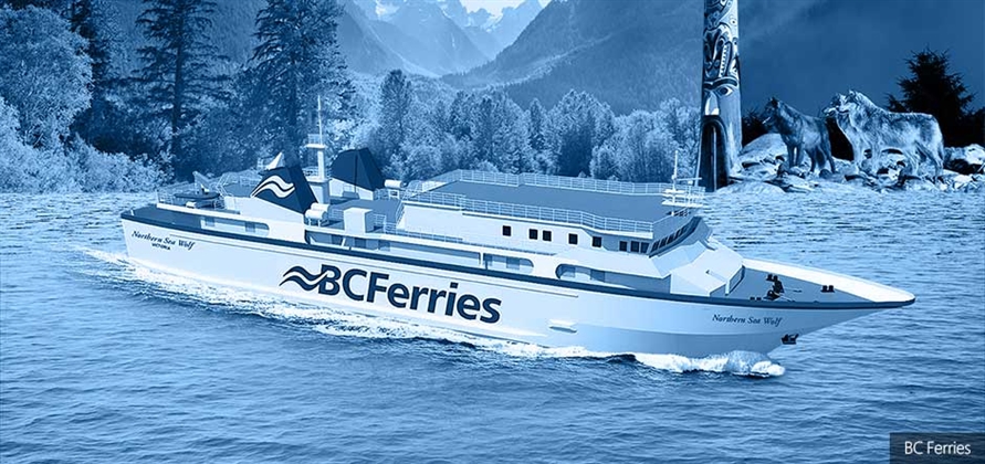 BC Ferries prepares for the arrival of Northern Sea Wolf