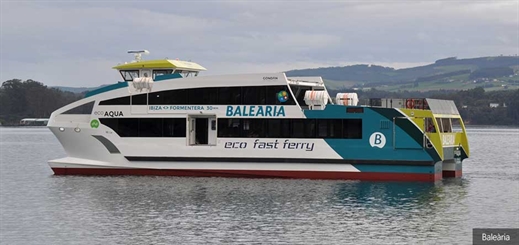 Astilleros Gondan floats out first of Baleària’s four new eco fast ferries