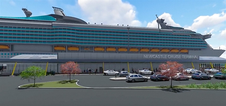 Port of Newcastle reveals new cruise terminal design