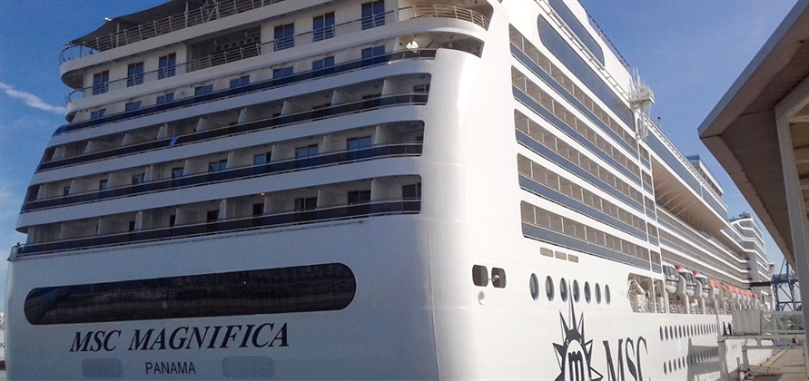 MSC Magnifica makes first cruise call in Valencia