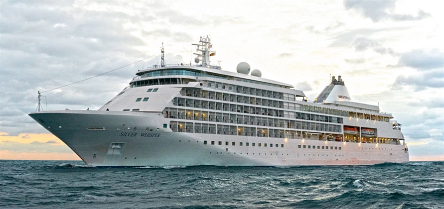 Silversea’s Silver Whisper begins 121-day voyage round the world