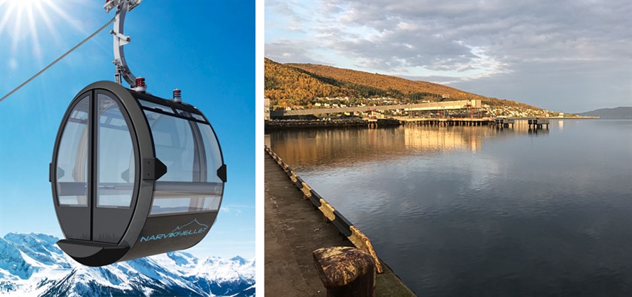Narvik invests in new cable car for Narvikfjellet