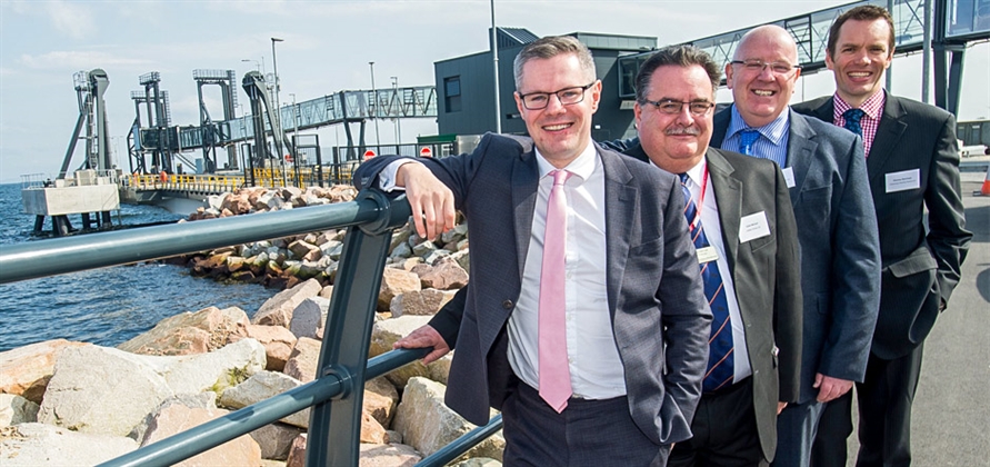 Caledonian Maritime Assets Limited opens new Brodick terminal