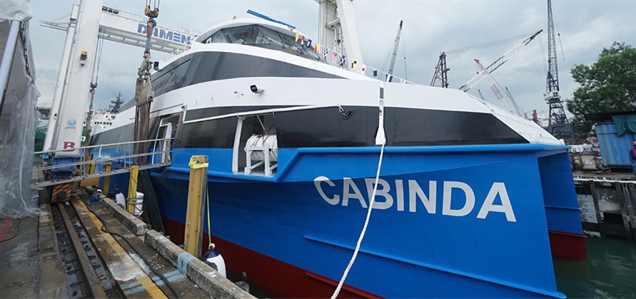 Damen launches new ro-pax ferry for TMA Express