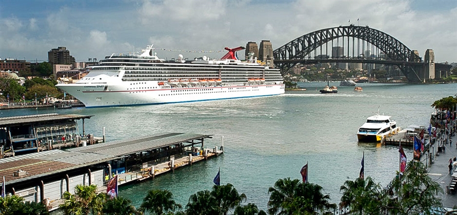 Carnival Spirit departs Sydney for dry dock in Singapore
