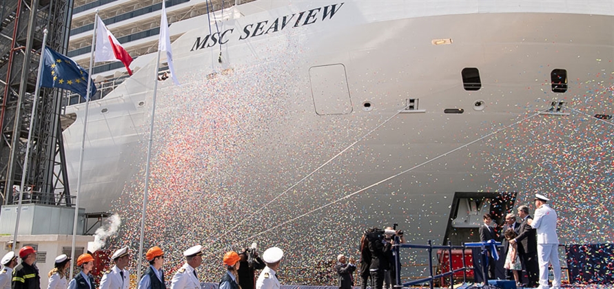 Fincantieri delivers MSC Seaview to MSC Cruises