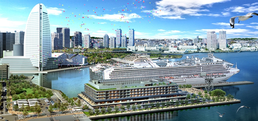 Port of Yokohama starts building new Shinko Cruise Terminal