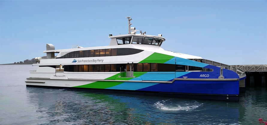 WETA debuts new aluminium passenger ferry in California