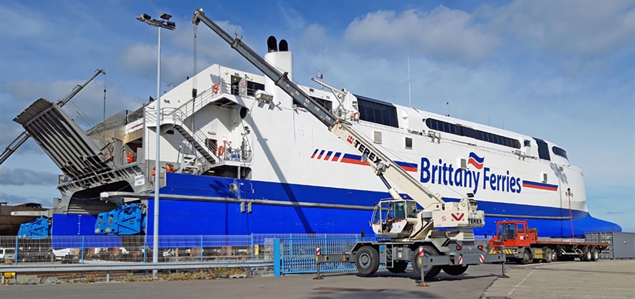 SMS refits Normandie Express for Brittany Ferries