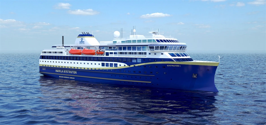 NES and NCS to equip four new cruise ferries for Havila Kystruten