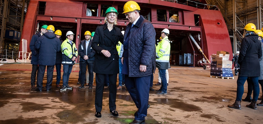 Ulstein Verft starts work on new Color Line ferry